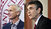 Laureáti letošní Nobelovy ceny za chemii: američtí biochemici Brian K. Kobilka (vlevo) a Robert J. Lefkowitz. | na serveru Lidovky.cz | aktuální zprávy Laureáti letošní Nobelovy ceny za chemii: američtí biochemici Brian K. Kobilka (vlevo) a Robert J. Lefkowitz. | na serveru Lidovky.cz | aktuální zprávy