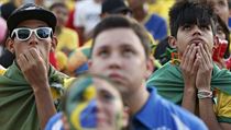 Brazilští fanoušci při sledování semifinálového zápasu proti Německu, který 8.... | na serveru Lidovky.cz | aktuální zprávy Brazilští fanoušci při sledování semifinálového zápasu proti Německu, který 8.... | na serveru Lidovky.cz | aktuální zprávy