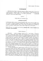 Usnesen� k podm�ne�n�mu propu�t�n� Davida Berdycha.