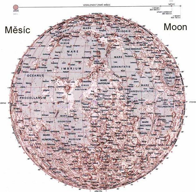 Mapa Měsíce