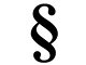 paragraph symbol